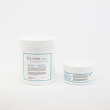 Crema de masaje profesional CIKOS NEUX, presentación conjunta de 250 ml y 1 litro.