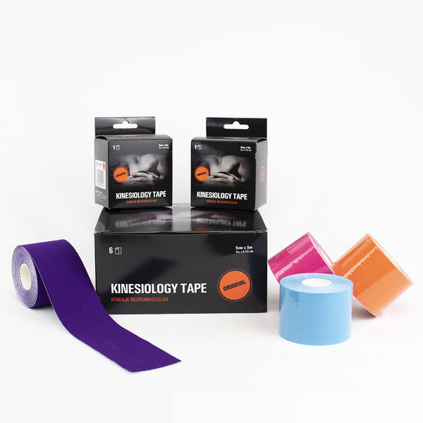 Pack de vendas neuromusculares C+I Kinesiology Tape de 5 cm x 5 m 