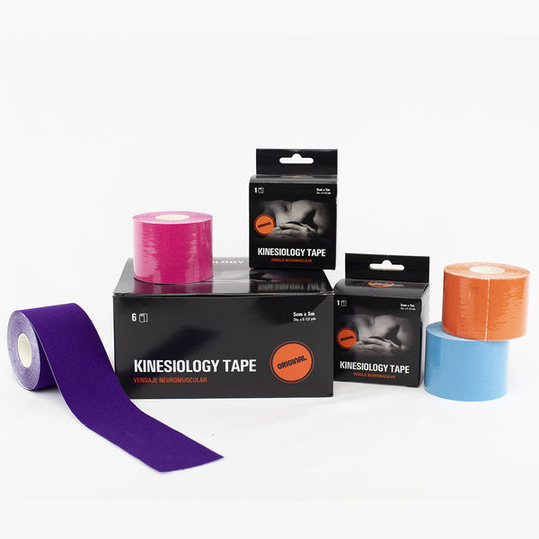 Venda neuromuscular C+I Kinesiology Tape en varios colores.