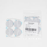 Electrodos TENS autoadhesivos circulares de 50 mm para equipos TENS y EMS.